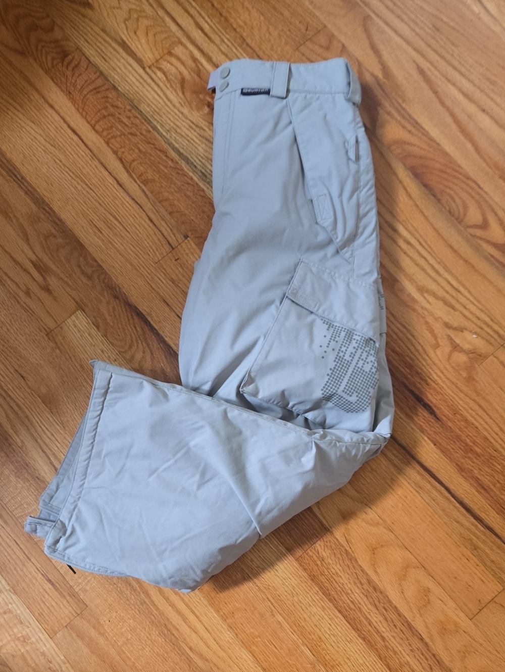 Burton Light Gray Kids Cargo Snow Pants
